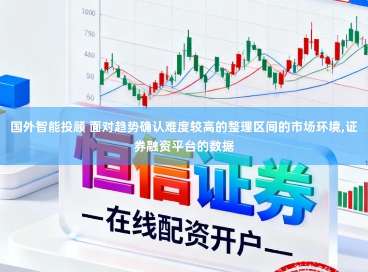 国外智能投顾 面对趋势确认难度较高的整理区间的市场环境，证券融资平台的数据